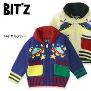 ビッツ(Bit'z)のBIT'Z ビッツ セーター カーディガン カウチン 100(カーディガン)