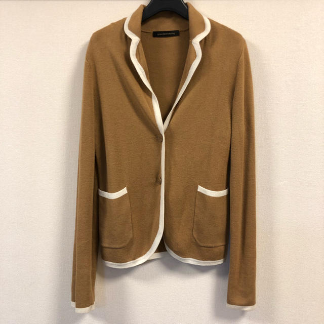 UNITED ARROWS green label relaxing(ユナイテッドアローズグリーンレーベルリラクシング)の本日限定値下げ❤️グリーンレーベル  ニット ジャケット レディースのジャケット/アウター(テーラードジャケット)の商品写真