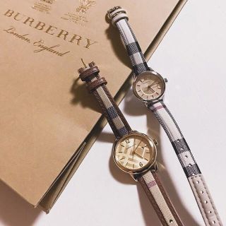 バーバリー(BURBERRY)のBURBERRY 腕時計 チェック柄(腕時計)