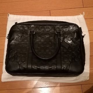 コーチ(COACH)の未使用 COACH コーチ レザー バッグ(ビジネスバッグ)