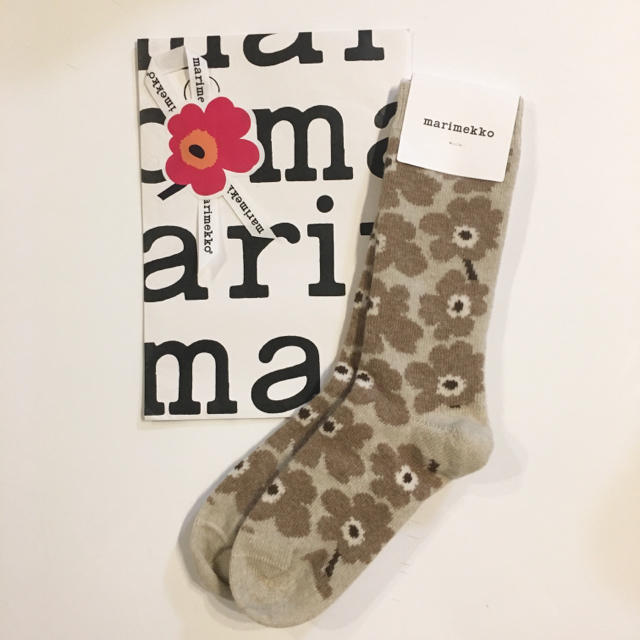 marimekko(マリメッコ)の_SIY7_さま ご専用 marimekko Uminaソックス22-23cm レディースのレッグウェア(ソックス)の商品写真