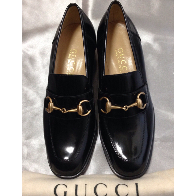 Gucci - GUCCI グッチ ヒールビットローファー 革靴 パンプスの通販 by keme's shop｜グッチならラクマ