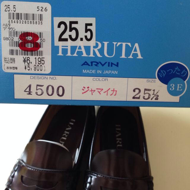 【新品】HARUTA ローファー レディースの靴/シューズ(ローファー/革靴)の商品写真