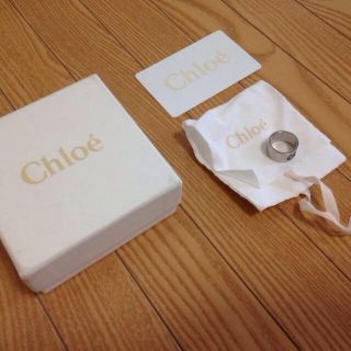 クロエ(Chloe)のchloe ロゴリング(リング(指輪))