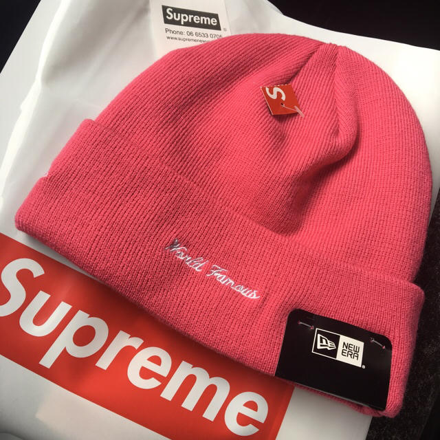 Supreme(シュプリーム)のSUPREME new era box logo beanie メンズの帽子(ニット帽/ビーニー)の商品写真