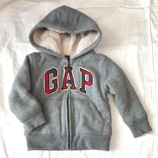 ギャップ(GAP)の【GAP】ジップアップパーカー 90サイズ(ジャケット/上着)