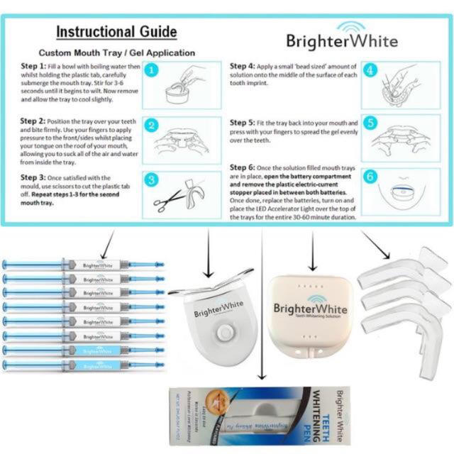 LEDホームホワイトニング「BrighterWhite」 コスメ/美容のオーラルケア(その他)の商品写真