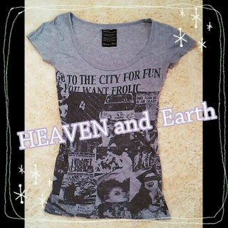 ヘブンアンドアース(HEAVEN and Earth)のHEAVEN and Earth❁シャツ(Tシャツ(半袖/袖なし))