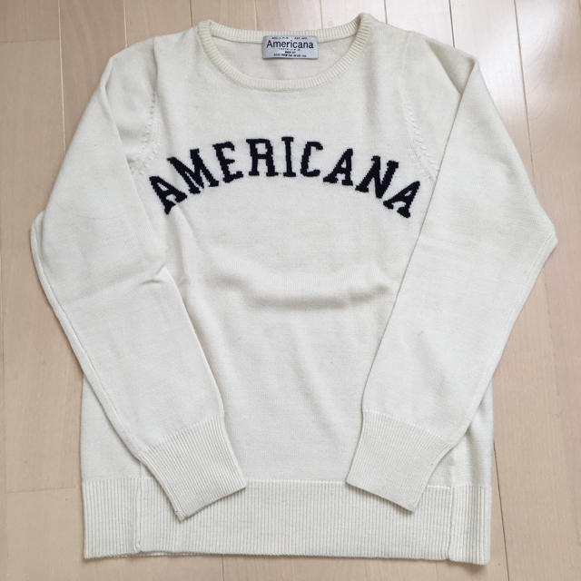 【美品】Americana wool ニット