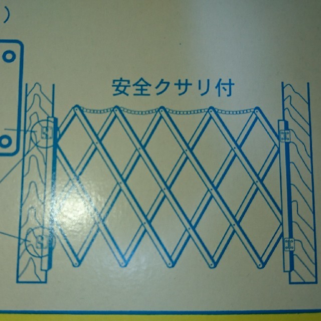 値下げしました  ベビーフェンス ベビーガード キッズ/ベビー/マタニティの寝具/家具(ベビーフェンス/ゲート)の商品写真