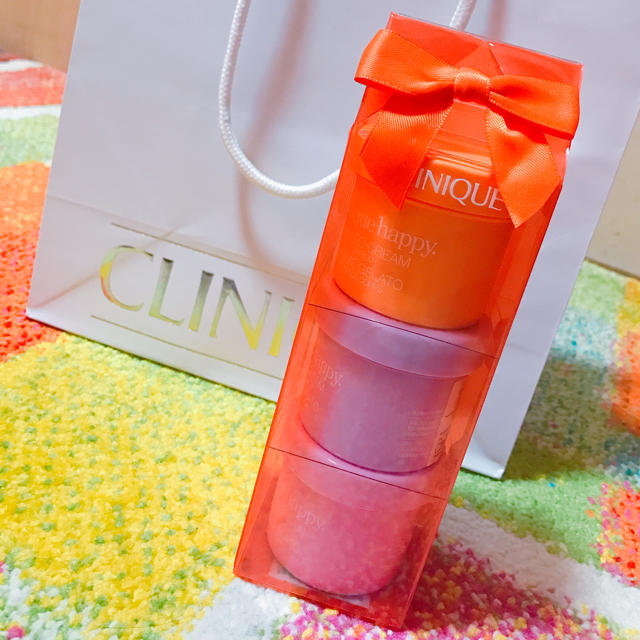 CLINIQUE(クリニーク)の新品 CLINIQUE クリニーク ハッピージェラートセット ボディクリーム コスメ/美容のボディケア(ボディクリーム)の商品写真