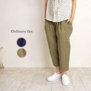 ヤエカ(YAECA)のオーディナリーフィッツ タックチノパンツ 美品 ordinary fits(チノパン)