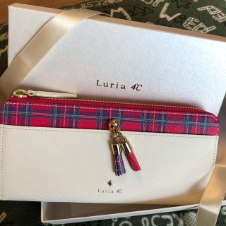 ヨンドシー(4℃)の⚠️早いもの勝ち⚠️❤️Luria 4℃❤️長財布❤️タータンチェック(財布)