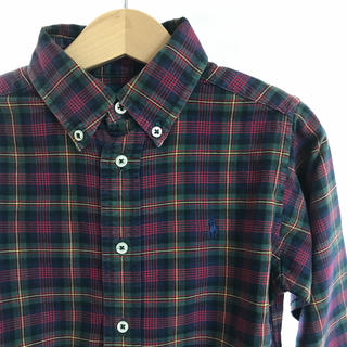 ポロラルフローレン(POLO RALPH LAUREN)のポロラルフローレン 110cm チェックシャツ(Tシャツ/カットソー)