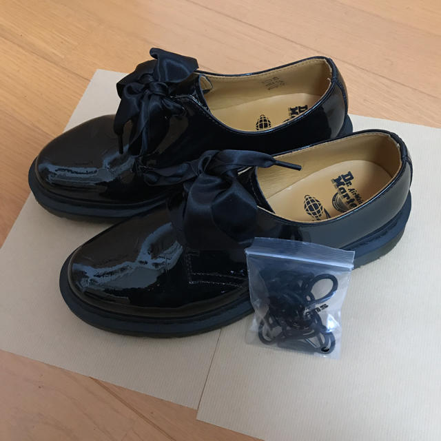 Dr.Martens×Ray BEAMS / 別注 パテント 3eyeローファー/革靴