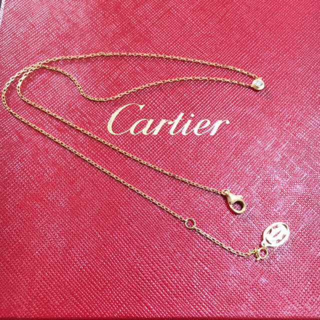 ☆日本の職人技☆ - Cartier カルティエ ダイヤモンドネックレス 18K