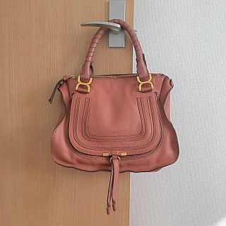 クロエ(Chloe)の美品♡Chloeクロエ ♡大人気マーシー♡ハンドバック♡カード保存袋付(ハンドバッグ)