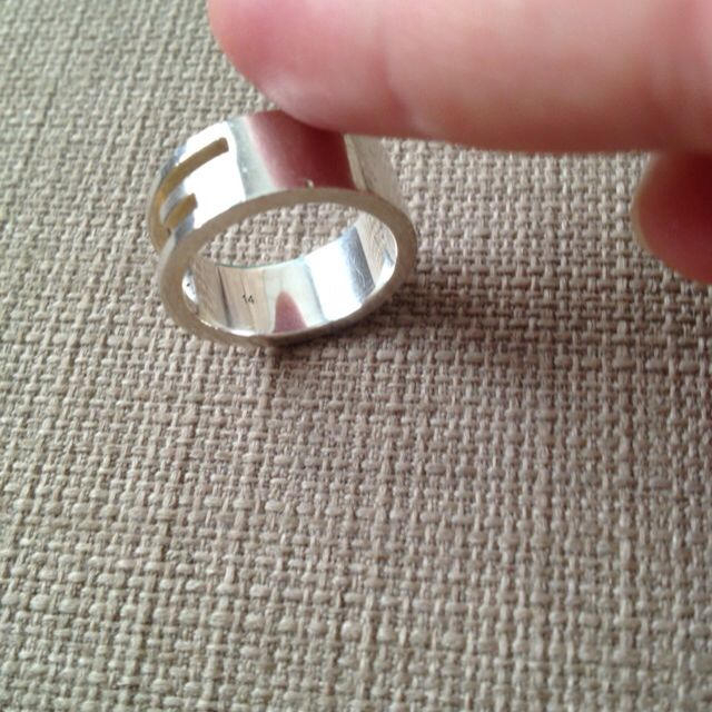 Gucci(グッチ)のGUCCI シルバーリング 925 レディースのアクセサリー(リング(指輪))の商品写真