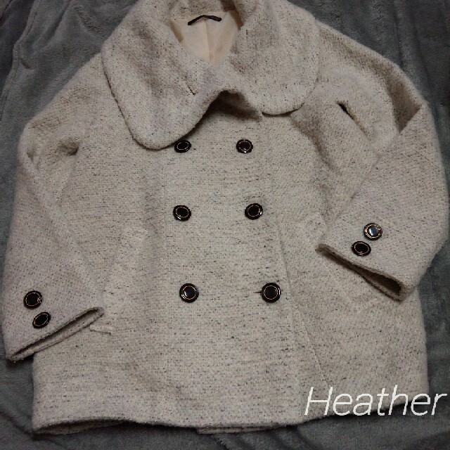 heather(ヘザー)のHeatherカジュアルコート レディースのジャケット/アウター(ピーコート)の商品写真