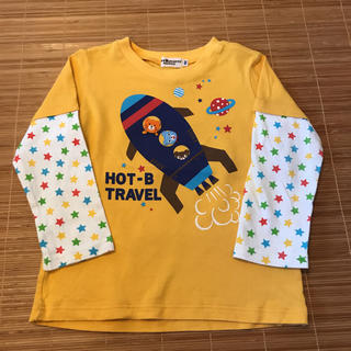 ホットビスケッツ(HOT BISCUITS)のホットビスケッツ ロンT 長袖 100cm(Tシャツ/カットソー)