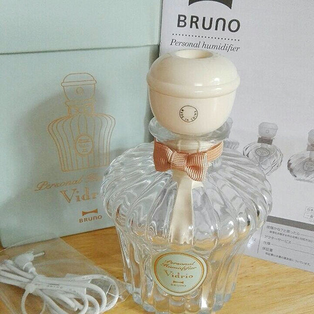 BRUNO Vidrio　パーソナル超音波加湿器