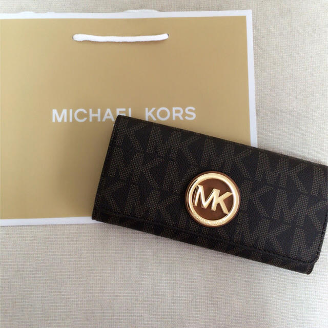 Michael Kors(マイケルコース)の新品！マイケルコース♡長財布 ブラウン メンズのファッション小物(長財布)の商品写真