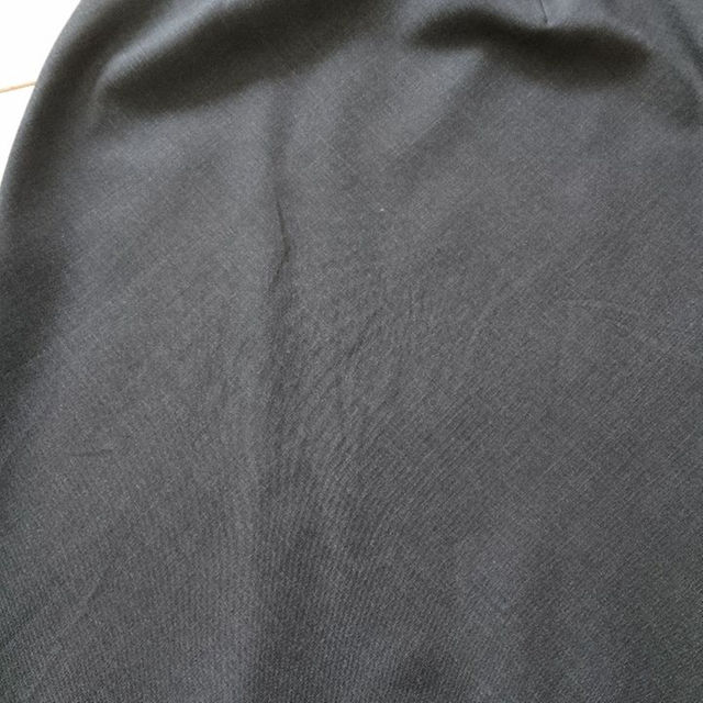 MUJI (無印良品)(ムジルシリョウヒン)の無印良品 Aラインスカート チャコールグレー レディースのスカート(ひざ丈スカート)の商品写真