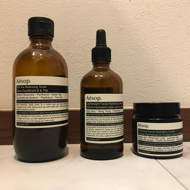 Aesop 化粧水 美容液 クリーム