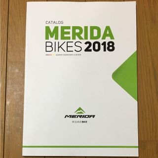 メリダ(MERIDA)のMERIDA BIKES 2018 ロードバイク カタログ本(その他)