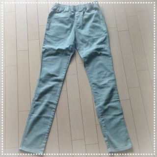 【新品】ＨＡＰＰＹ ＵＮＩＯＮ ストレッチデニム風パンツ♪サイズ：Ｍ(デニム/ジーンズ)