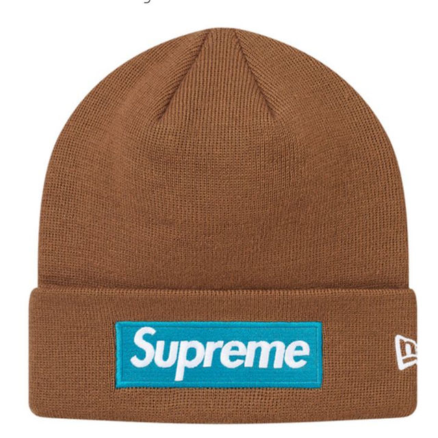 その他希少 込 supreme Box Logo Beanie ビーニー Rust 茶