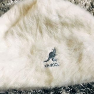 カンゴール(KANGOL)のKANGOL ホワイト(ハンチング/ベレー帽)