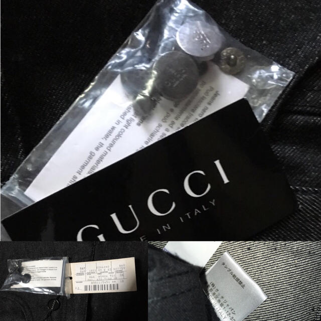 Gucci(グッチ)の新品タグ付き GUCCIジーンズ サイズ38 S レディース レディースのパンツ(デニム/ジーンズ)の商品写真