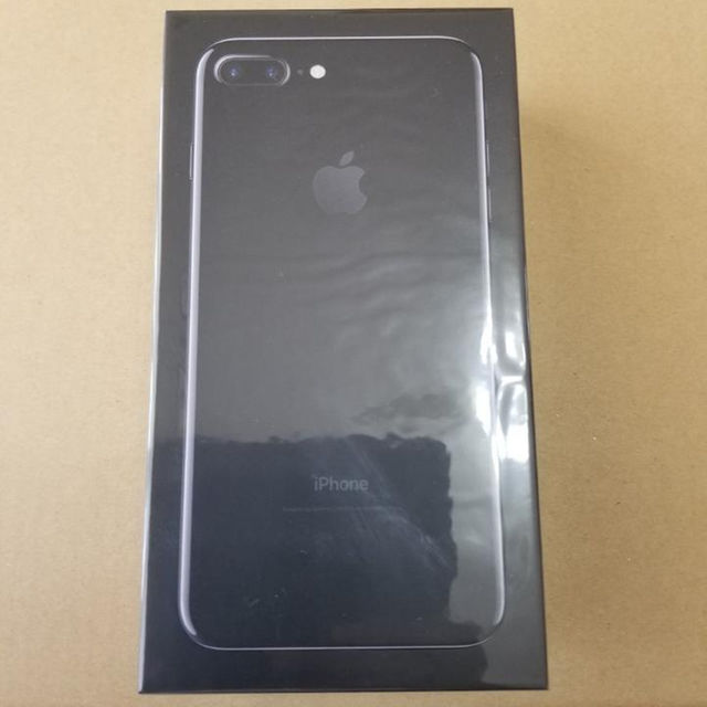 人気が高い Apple ジェットブラッ 128GB Plus iPhone7 【新品未開封