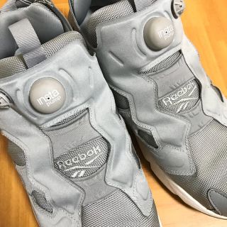 リーボック(Reebok)の美品 リーボック ポンプフューリー  グレー 29cm USA11 正規品(スニーカー)