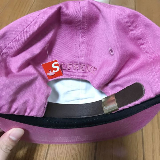 Supreme - 【定価以下】supreme Sロゴキャップ pinkの通販 by Supreme - 【定価以下】supreme Sロゴキャップ pinkの通販 by