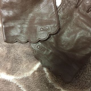 クロエ(Chloe)のナミ様専用 Chloe レザーグローブ(手袋)