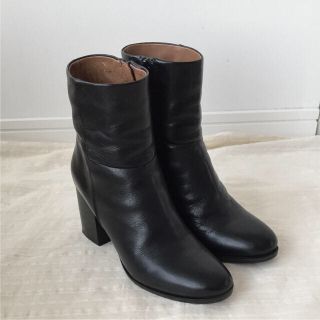 アダムエロぺ(Adam et Rope')のアダムエロペ ショートブーツ ブラック size36(23cm)(ブーツ)