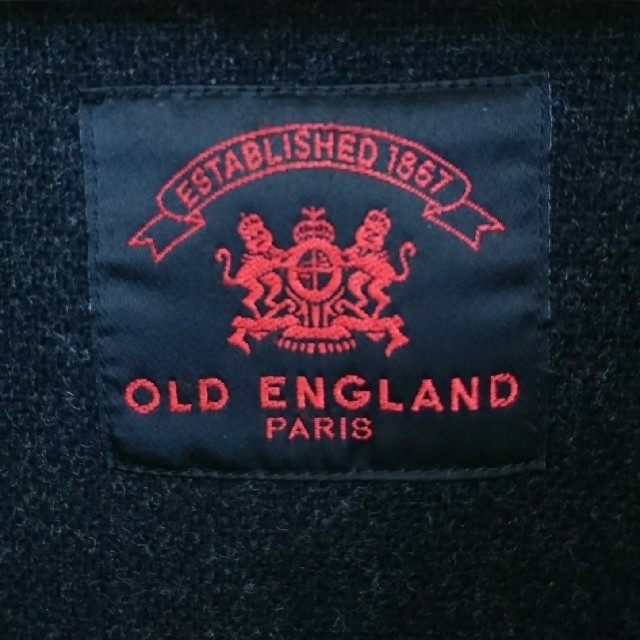 OLD ENGLAND(オールドイングランド)のOLD ENGLAND ヘリンボーンダッフルコート メンズのジャケット/アウター(ダッフルコート)の商品写真