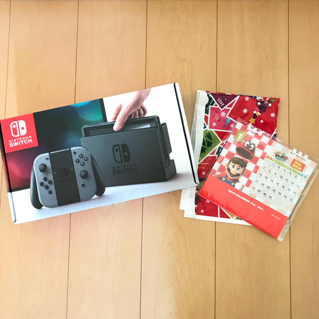 送料込　新品 Nintendo Switch グレー