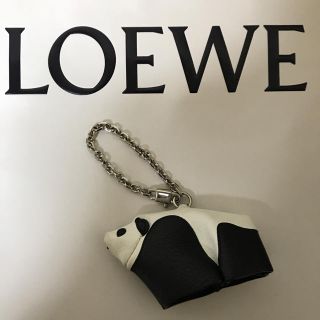 ロエベ(LOEWE)のロエベ パンダチャームアニマルポシェットエレファント(バッグチャーム)