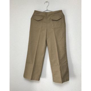 ザラ(ZARA)のZARA BASIC ザラベーシック ワイドパンツ(カジュアルパンツ)