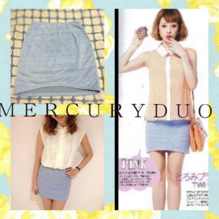 マーキュリーデュオ(MERCURYDUO)の値下げ🌸マーキュリーSK(ミニスカート)