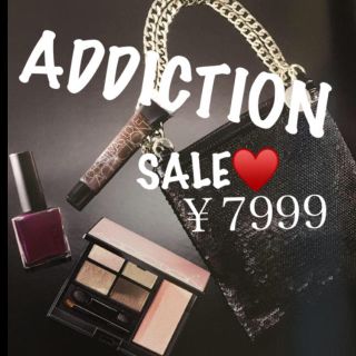 アディクション(ADDICTION)の最安値‼️【完売レア♥️】アディクションクリスマスコフレ2017✨新品(コフレ/メイクアップセット)