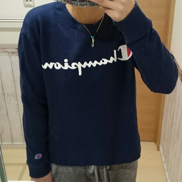 Champion(チャンピオン)の160 チャンピオン トレーナー キッズ/ベビー/マタニティのキッズ服女の子用(90cm~)(Tシャツ/カットソー)の商品写真