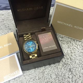 マイケルコース(Michael Kors)の新品 男性用マイケルコースmichael kors時計  値引き可能 (腕時計)