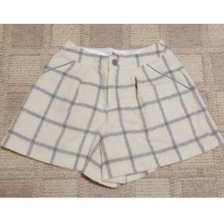 ミッシュマッシュ(MISCH MASCH)の美品★ミッシュマッシュ★シャギーチェックショートパンツ(ショートパンツ)