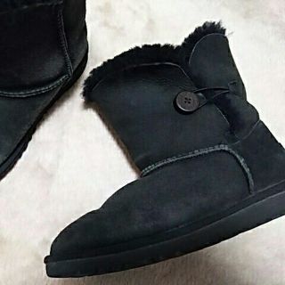 アグ(UGG)のUGG 黒ブーツ サイズUK４(ブーツ)