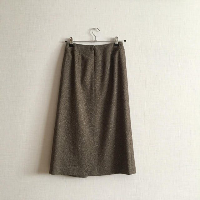 TOMORROWLAND(トゥモローランド)の極美品、定価22680円 GALERIE VIE ウール Aラインスカート レディースのスカート(ロングスカート)の商品写真