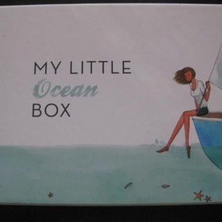 MY LITTLE BOX 紙製化粧箱　(Ocean) 美品(小物入れ)
